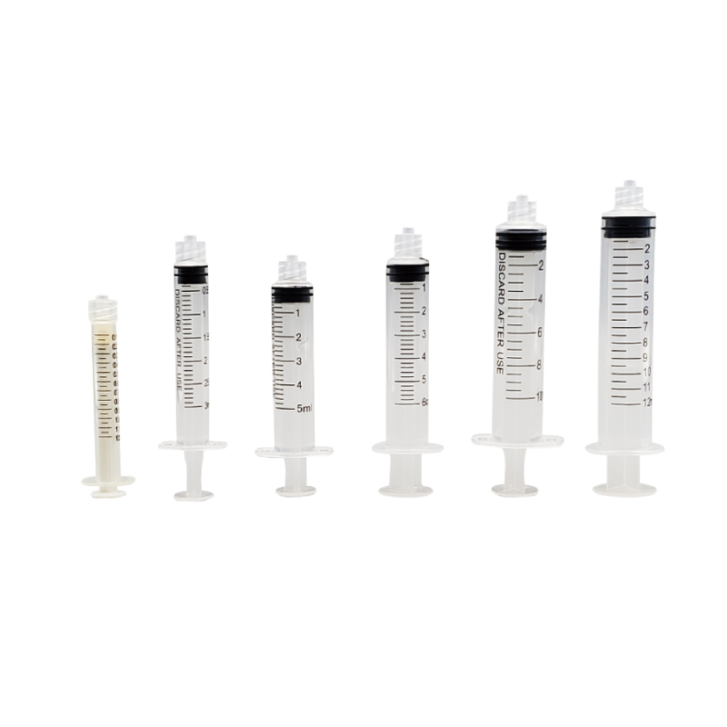 Luer-lock irrigation syringes