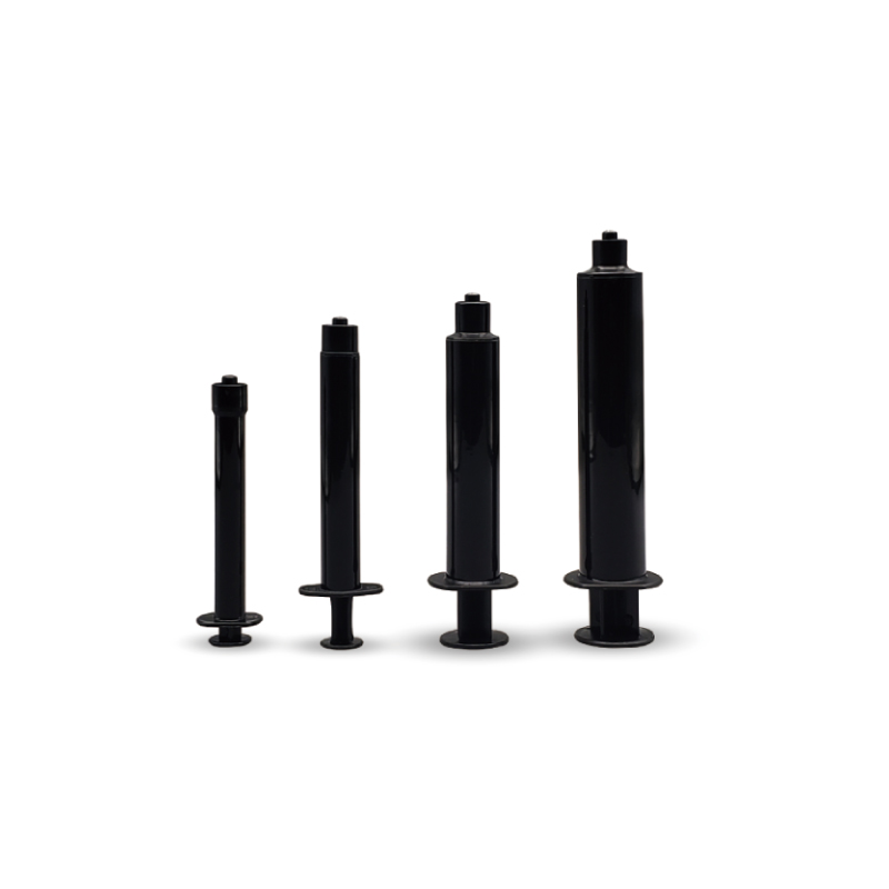 Black irrigation syringe