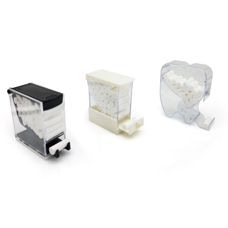 Cotton roll dispenser