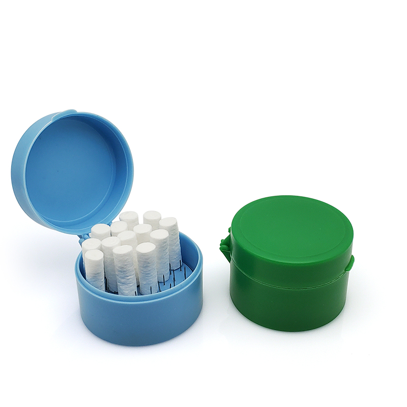 Cotton roll holding box