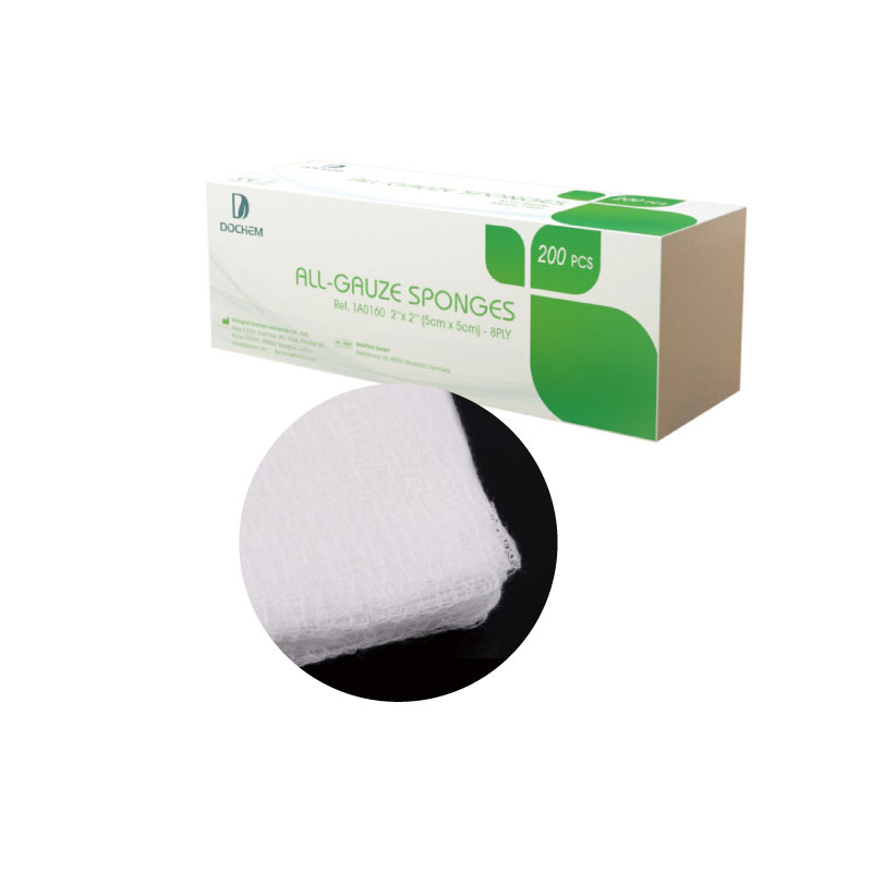 All-gauze sponges