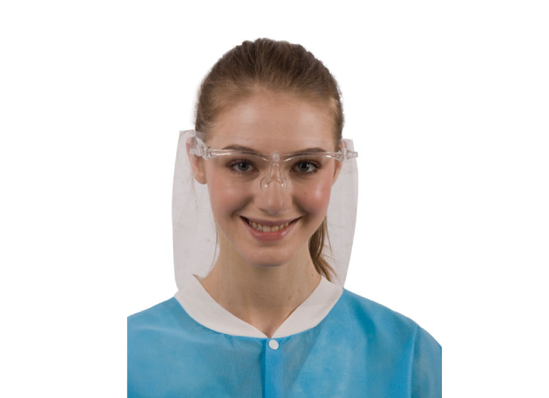 Eyewear face shield