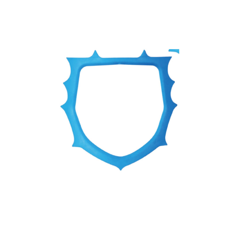 Shield type dam frame