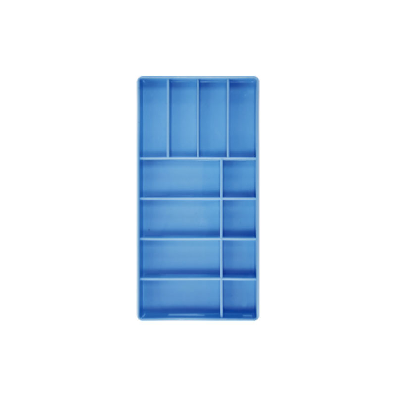 Plastic cabinet tray