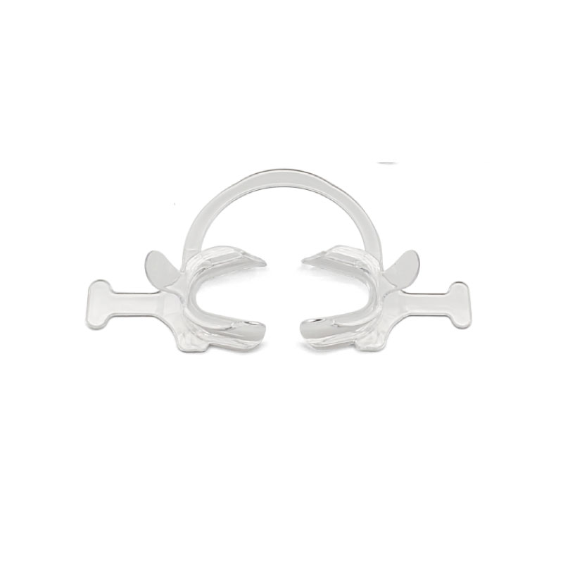 C shape mouth open